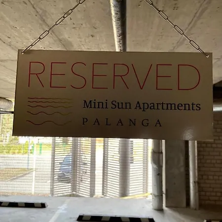 Mini Sun With Private Garage Parking Apartment Palanga