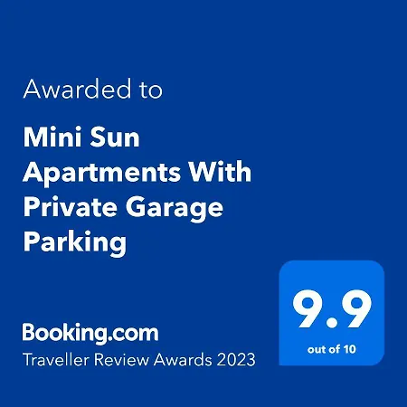 アパート Mini Sun With Private Garage Parking