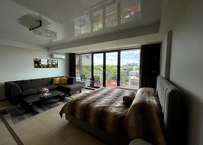 Mini Sun With Private Garage Parking דירה פלאנגה